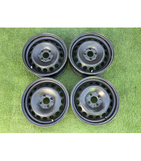 4x100 15" Renault Twingo gyári kétszéles lemezfelni 5Jx15h2 ET38 5,5jx15h2 ET36