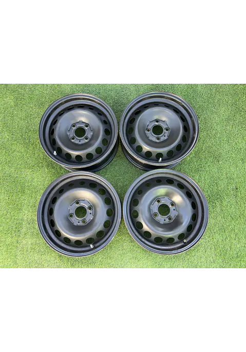 4x100 15" Renault Twingo gyári kétszéles lemezfelni 5Jx15h2 ET38 5,5jx15h2 ET36