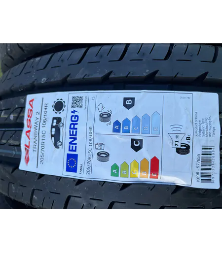 205/70 R15C Lassa Transway 2 nyári gumi mm 2