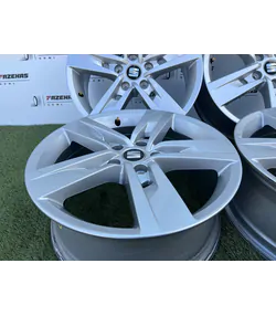 5x112 17" Seat gyári alufelni 7Jx17h2 ET49 - Mobil Gumis 2