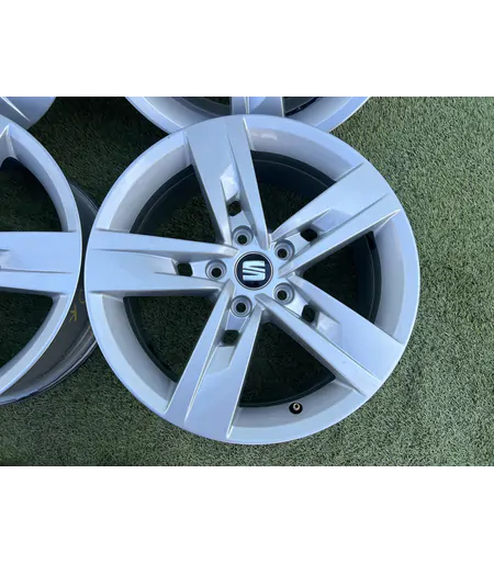 5x112 17" Seat gyári alufelni 7Jx17h2 ET49 - Mobil Gumis 4