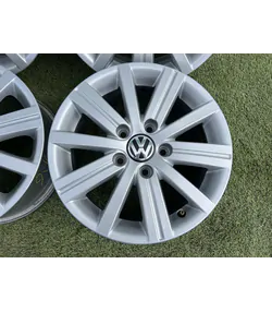 5x112 15" Volkswagen gyári alufelni 6,5Jx15h2 ET50 - Mobil Gumis 4
