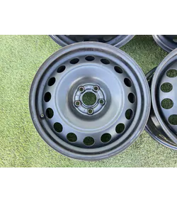 5x100 16" Volkswagen gyári lemezfelni 6,5Jx16h2 ET42 - Mobil Gumis 2