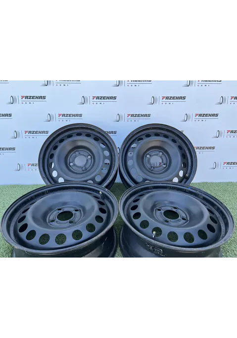 4x100 15" Renault gyári lemezfelni + TPMS szenor 6Jx15h2 ET40 - Mobil Gumis