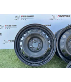 4x100 15" Renault gyári lemezfelni + TPMS szenor 6Jx15h2 ET40 - Mobil Gumis 4