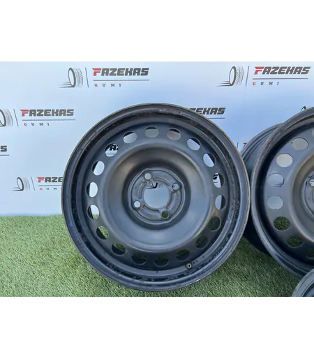 4x100 15" Renault gyári lemezfelni + TPMS szenor 6Jx15h2 ET40 - Mobil Gumis 4