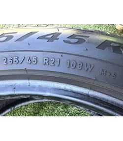265/45 R21 Pirelli Scorpion téli gumi 5mm 5