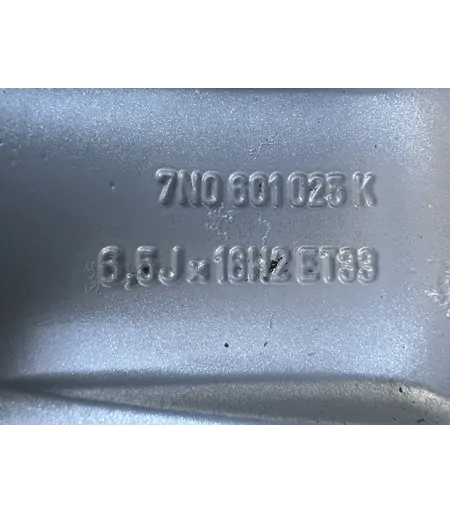 5x112 16" Volkswagen gyári alufelni 6,5Jx16h2 ET33 - Mobil Gumis 8