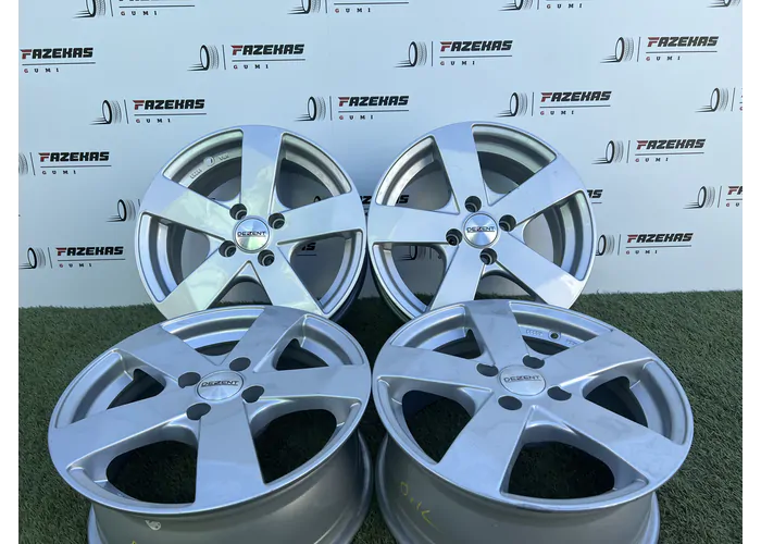 4x100 15" Dezent alufelni 6,5Jx15h2 ET38 - Mobil Gumis