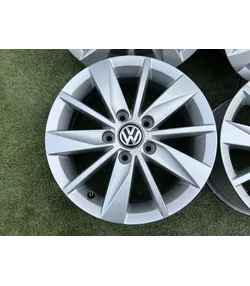 5x112 15" Volkswagen gyári alufelni 6Jx15h2 ET43 - Mobil Gumis 3