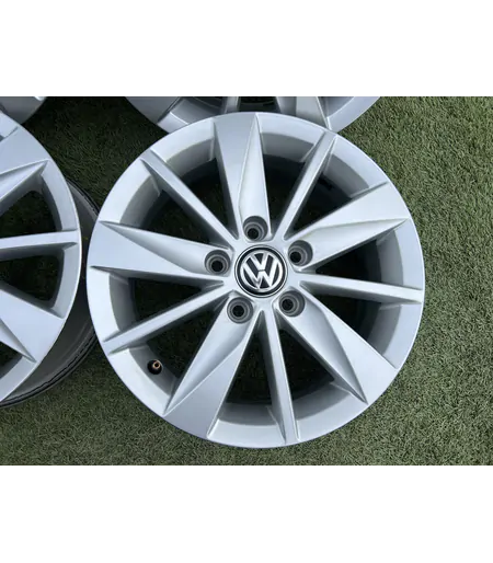5x112 15" Volkswagen gyári alufelni 6Jx15h2 ET43 - Mobil Gumis 4