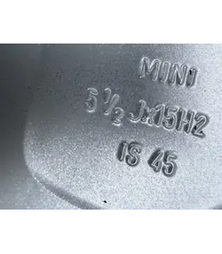 4x100 15" Mini gyári alufelni 5,5Jx15h2 ET45 - Mobil Gumis 7