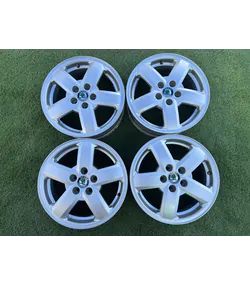 5x100 15" Skoda gyári alufelni 6Jx15h2 ET38 1