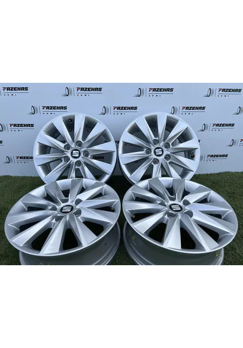 5x100 16" Seat gyári alufelni 6Jx16h2 ET43 - Mobil Gumis