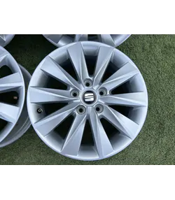 5x100 16" Seat gyári alufelni 6Jx16h2 ET43 - Mobil Gumis 4