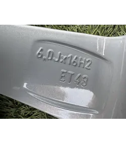 5x100 16" Seat gyári alufelni 6Jx16h2 ET43 - Mobil Gumis 7