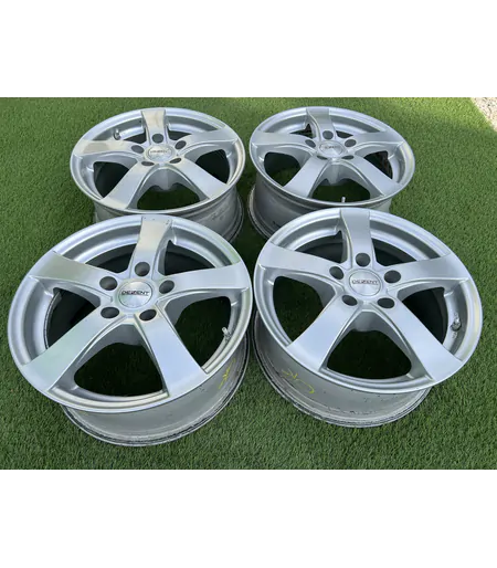 5x114.3 16" Dezent alufelni 7Jx16h2 ET40 6