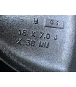 5x105 18" Opel gyári alufelni 7Jx18h2 ET38 - Mobil Gumis 7