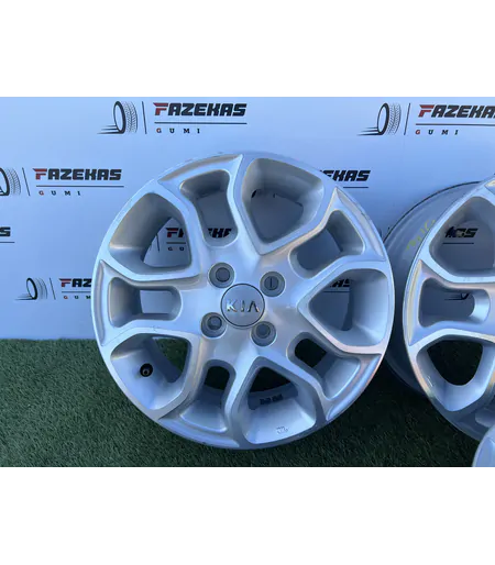 4x100 15" Kia gyári alufelni 5,5Jx15h2 ET52 - Mobil Gumis 5