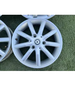 3x112 15" Smart gyári alufelni 5,5Jx15h2 ET-1 4jx15h2 ET27 - Mobil Gumis 4