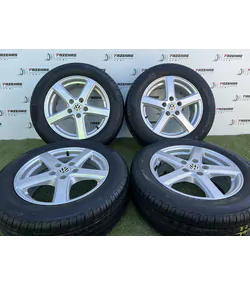 5x112 16" Volkswagen (Alutec) alufelni 205/60 R16 nyári gumikkal - Mobil Gumis