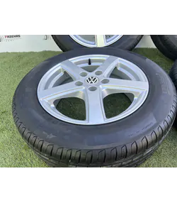 5x112 16" Volkswagen (Alutec) alufelni 205/60 R16 nyári gumikkal - Mobil Gumis 2