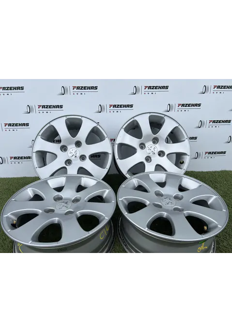 4x108 15" Peugeot gyári alufelni 6Jx15h2 ET27 - Mobil Gumis
