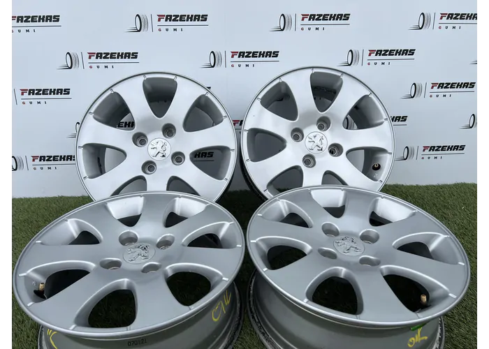 4x108 15" Peugeot gyári alufelni 6Jx15h2 ET27 - Mobil Gumis