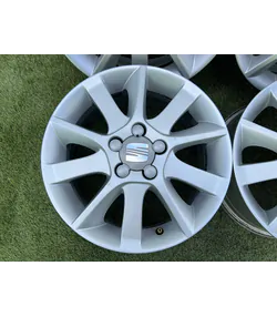 5x100 15" Seat gyári alufelni 6Jx15h2 ET43 - Mobil Gumis 3