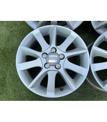 5x100 15" Seat gyári alufelni 6Jx15h2 ET43 - Mobil Gumis 3