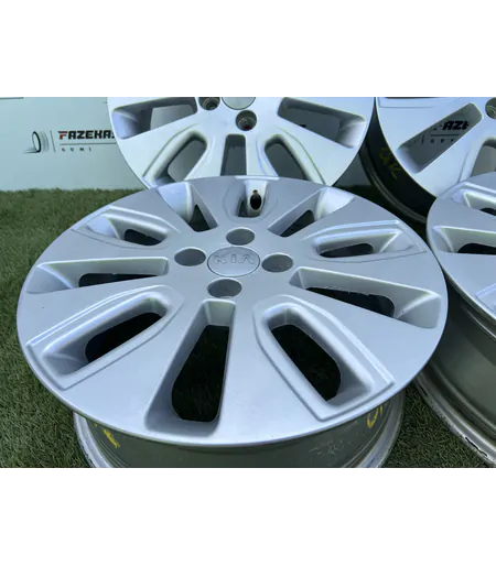4x100 16" Kia gyári alufelni 6Jx16h2 ET43 - Mobil Gumis 2
