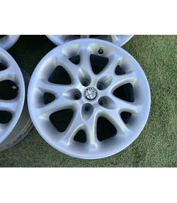 5x98 15" Alfa Romeo gyári alufelni 6,5Jx15h2 ET41,5 - Mobil Gumis 4