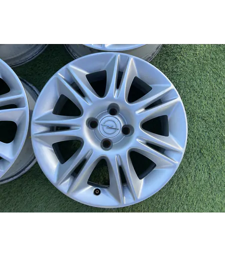 4x100 16" Opel gyári alufelni 6Jx16h2 ET40 3