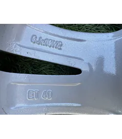 4x100 16" Opel gyári alufelni 6Jx16h2 ET40 7
