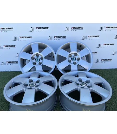 5x100 15" Skoda gyári alufelni 6Jx15h2 ET43 - Mobil Gumis
