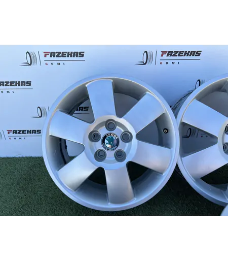 5x100 15" Skoda gyári alufelni 6Jx15h2 ET43 - Mobil Gumis 5