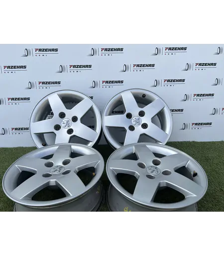 4x108 15" Peugeot gyári alufelni 6,5Jx15h2 ET23 - Mobil Gumis