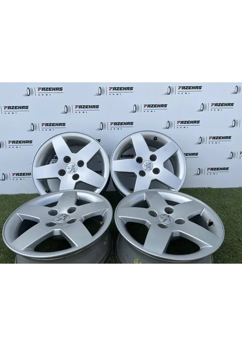 4x108 15" Peugeot gyári alufelni 6,5Jx15h2 ET23 - Mobil Gumis
