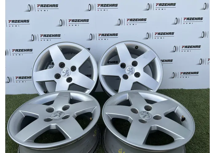 4x108 15" Peugeot gyári alufelni 6,5Jx15h2 ET23 - Mobil Gumis