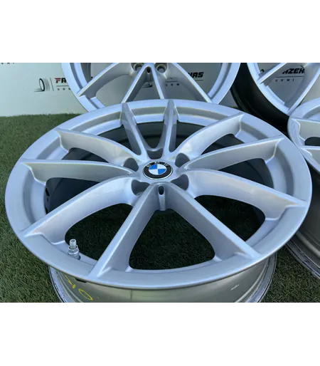 5x112 18" Bmw X3 gyári alufelni + TPMS szenzor 7Jx18h2 ET22 - Mobil Gumis 2