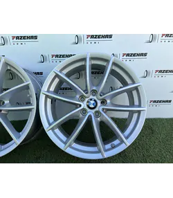 5x112 18" Bmw X3 gyári alufelni + TPMS szenzor 7Jx18h2 ET22 - Mobil Gumis 6