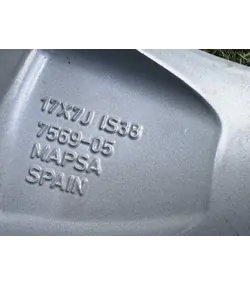 5x105 17" Opel Astra gyári alufelni 7Jx17h2 ET38 - Mobil Gumis 7