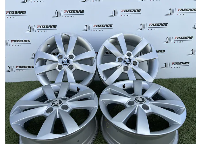 4x100 15" Skoda gyári alufelni 5,5Jx15h2 ET41 - Mobil Gumis