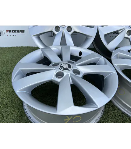 4x100 15" Skoda gyári alufelni 5,5Jx15h2 ET41 - Mobil Gumis 2