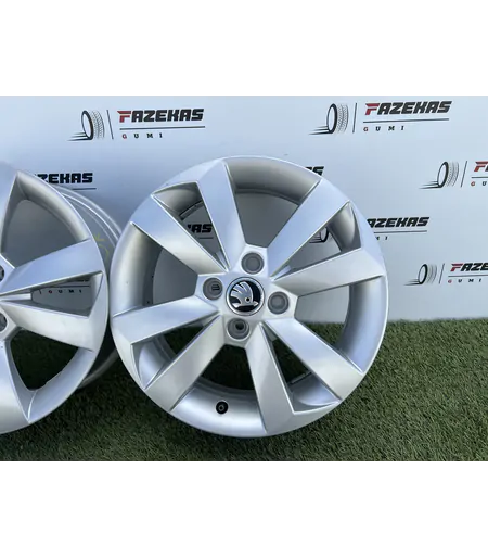 4x100 15" Skoda gyári alufelni 5,5Jx15h2 ET41 - Mobil Gumis 6