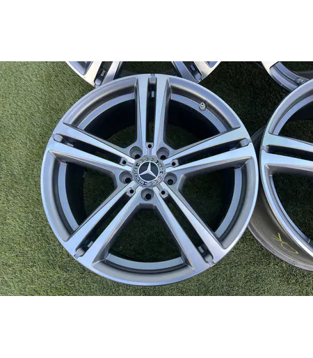 5x112 18" Mercedes gyári alufelni + TPMS szenzor 8Jx18h2 ET38 - Mobil Gumis 3