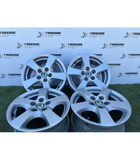 5x100 14" Skoda gyári alufelni 6Jx14h2 ET43 - Mobil Gumis