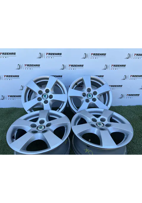 5x100 14" Skoda gyári alufelni 6Jx14h2 ET43 - Mobil Gumis