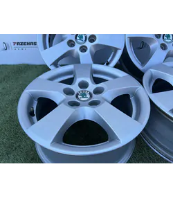 5x100 14" Skoda gyári alufelni 6Jx14h2 ET43 - Mobil Gumis 2