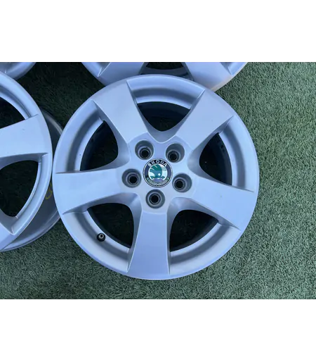 5x100 14" Skoda gyári alufelni 6Jx14h2 ET43 - Mobil Gumis 4